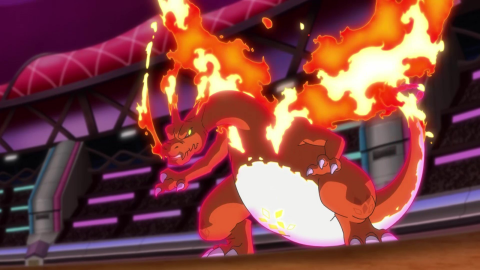 Charmander - 超極巨化噴火龍